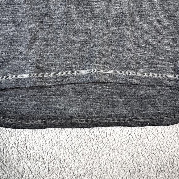 Ibex Merino Wool Men's Quarter Athletic Pullover 1/4 Zip Grey M - Picture 2 of 10